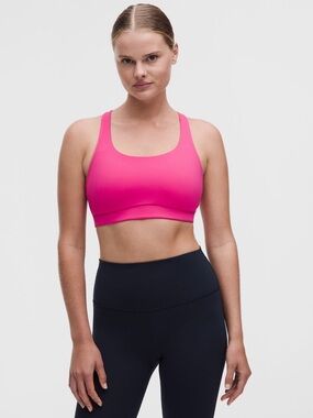 Lululemon Energy Bra Pink Size 10